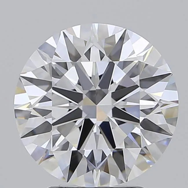 3.05ct Round Lab Grown Diamond (Colour D, Clarity IF, Cut ID, IGI Certified)