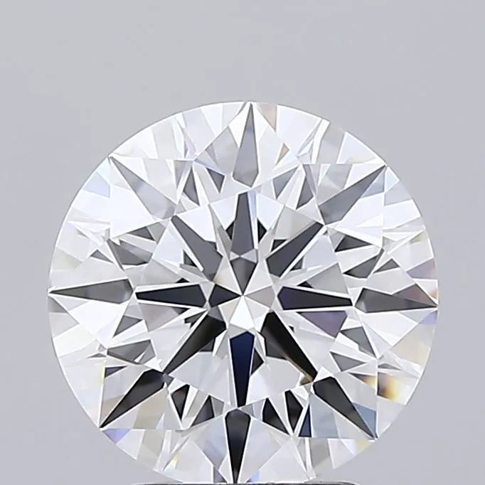 3.05ct Round Lab Grown Diamond (Colour D, Clarity IF, Cut ID, IGI Certified)