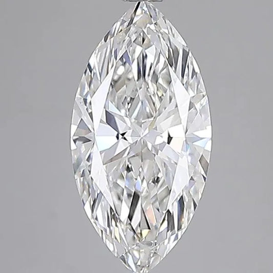 3.06ct Marquise Lab Grown Diamond (Colour G, Clarity VVS2, IGI Certified)