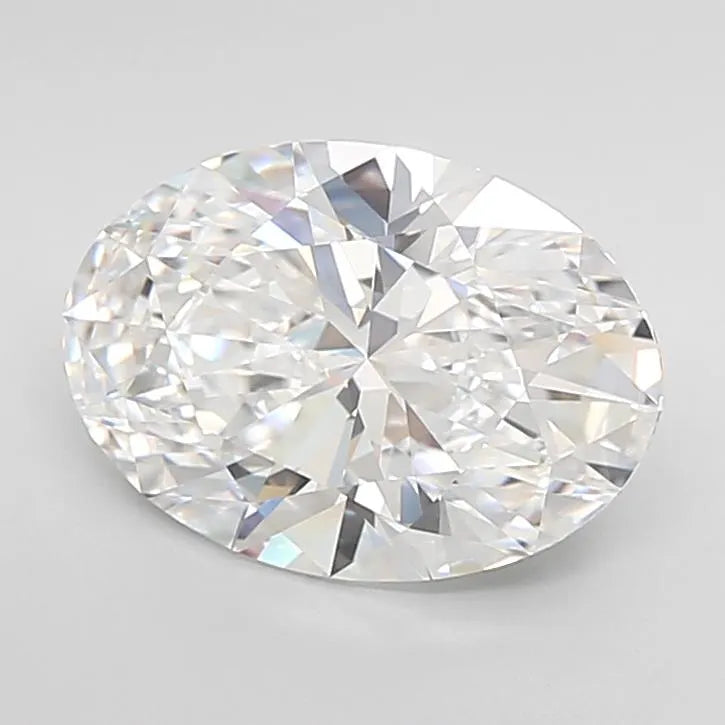 3.06ct Oval Lab Grown Diamond (Colour D, Clarity FL, IGI Certified)