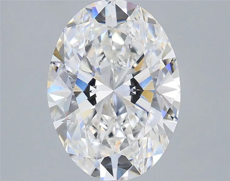 3.06ct Oval Lab Grown Diamond (Colour D, Clarity VS2, IGI Certified)
