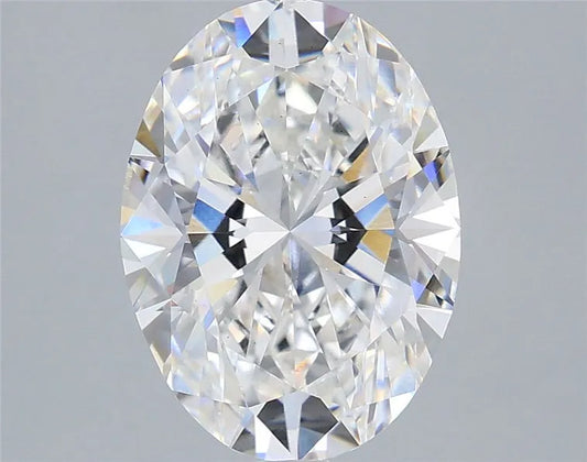 3.06ct Oval Lab Grown Diamond (Colour D, Clarity VS2, IGI Certified)