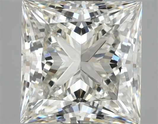 3.06ct Princess Lab Grown Diamond (Colour H, Clarity VS1, IGI Certified)