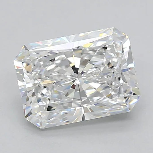 3.06ct Radiant Lab Grown Diamond (Colour D, Clarity IF, IGI Certified)