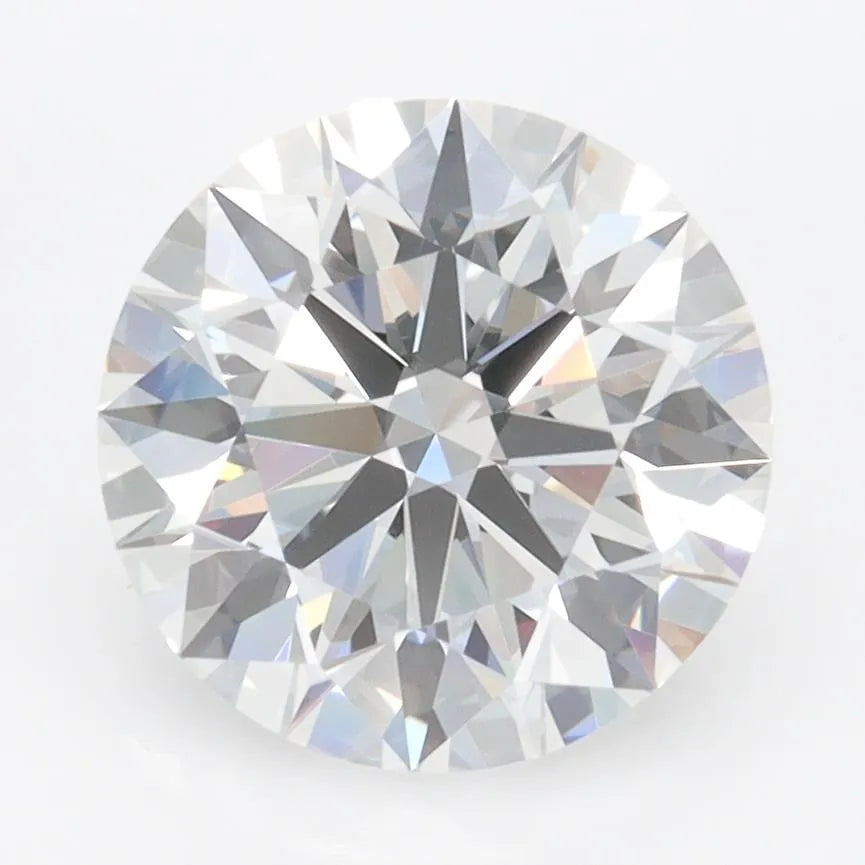 3.06ct Round Lab Grown Diamond (Colour E, Clarity IF, Cut ID, IGI Certified)
