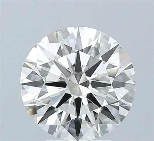 3.06ct Round Lab Grown Diamond (Colour G, Clarity VVS2, Cut ID, IGI Certified)