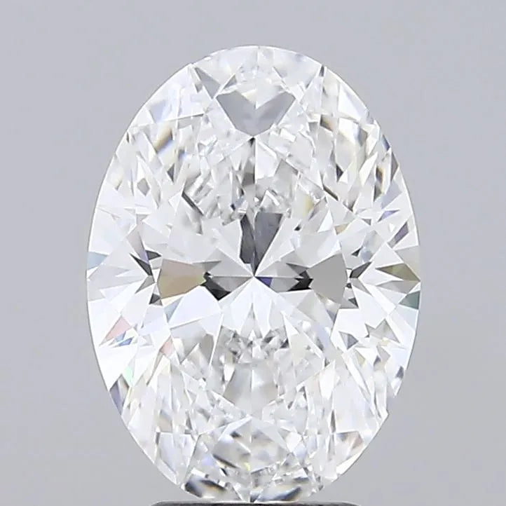 3.07ct Oval Lab Grown Diamond (Colour D, Clarity VVS2, IGI Certified)