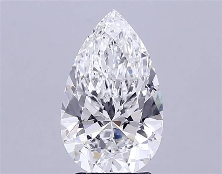 3.07ct Pear Lab Grown Diamond (Colour F, Clarity SI1, IGI Certified)