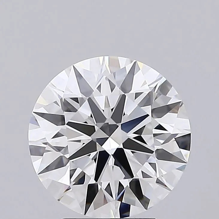 3.07ct Round Lab Grown Diamond (Colour E, Clarity IF, Cut ID, IGI Certified)