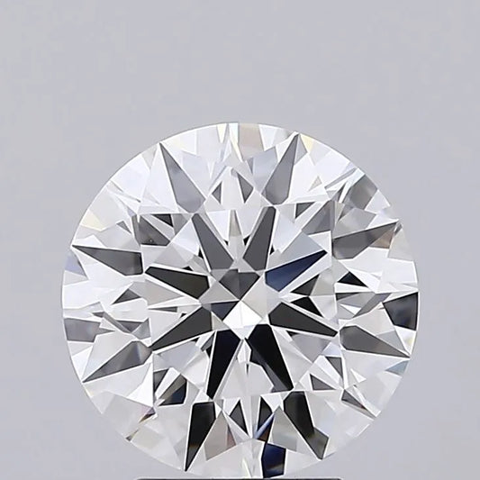 3.07ct Round Lab Grown Diamond (Colour E, Clarity IF, Cut ID, IGI Certified)