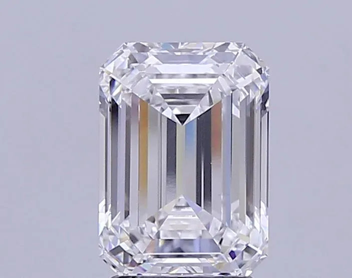 3.08ct Emerald Lab Grown Diamond (Colour D, Clarity VVS2, IGI Certified)