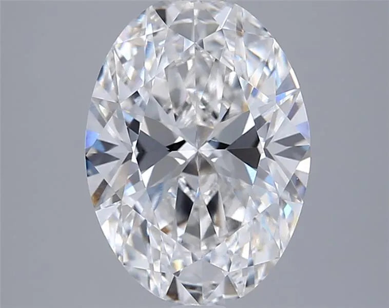 3.08ct Oval Lab Grown Diamond (Colour D, Clarity VVS1, IGI Certified)