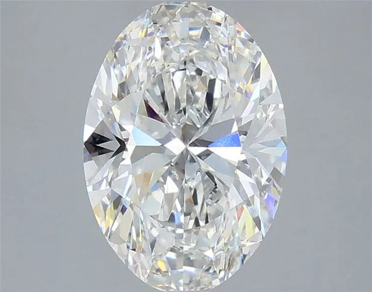 3.09ct Oval Lab Grown Diamond (Colour E, Clarity VS2, IGI Certified)