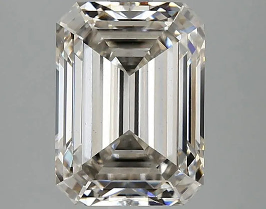 3.10ct Emerald Lab Grown Diamond (Colour H, Clarity VS1, IGI Certified)