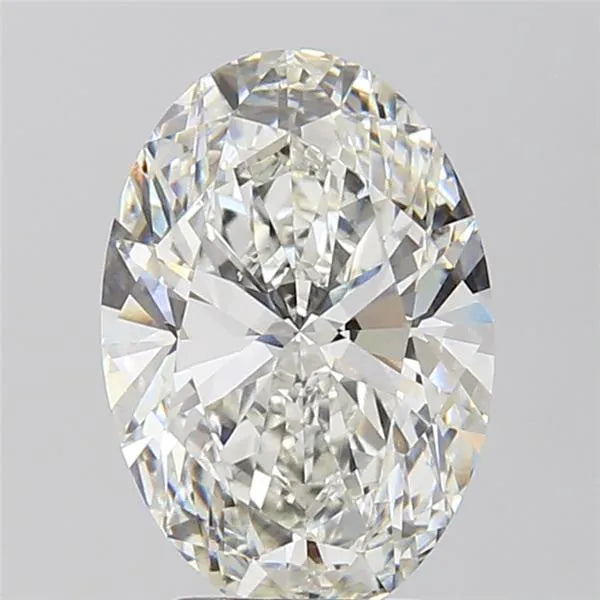 3.10ct Oval Lab Grown Diamond (Colour G, Clarity VVS2, IGI Certified)