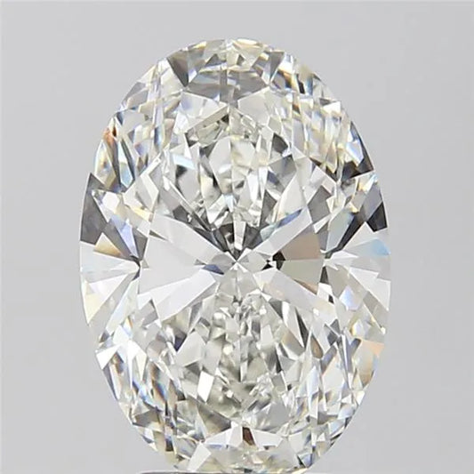 3.10ct Oval Lab Grown Diamond (Colour G, Clarity VVS2, IGI Certified)