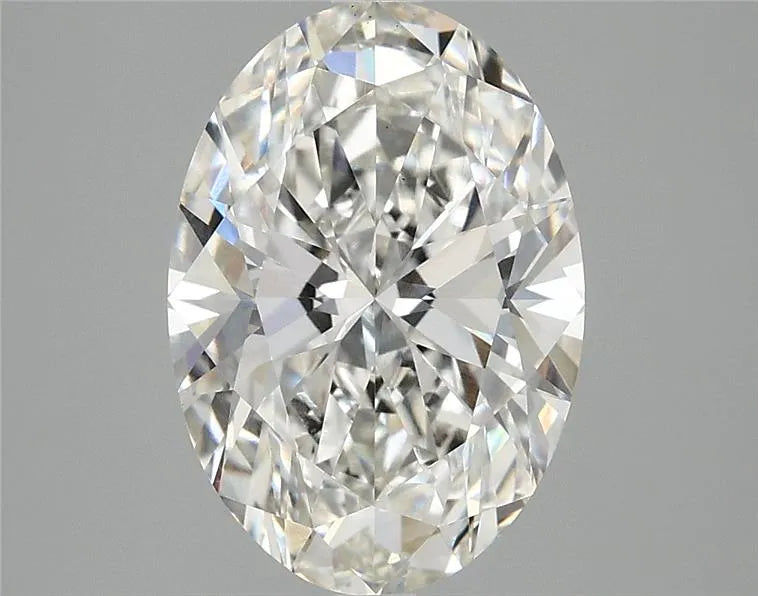 3.10ct Oval Lab Grown Diamond (Colour H, Clarity VS1, IGI Certified)