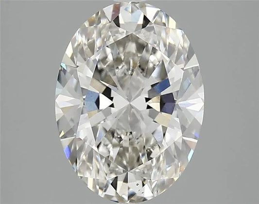 3.10ct Oval Lab Grown Diamond (Colour H, Clarity VS2, IGI Certified)