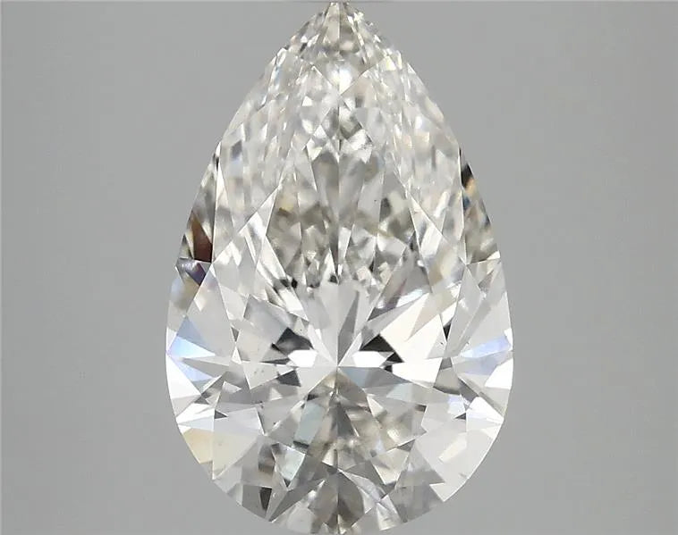 3.10ct Pear Lab Grown Diamond (Colour G, Clarity VS2, IGI Certified)