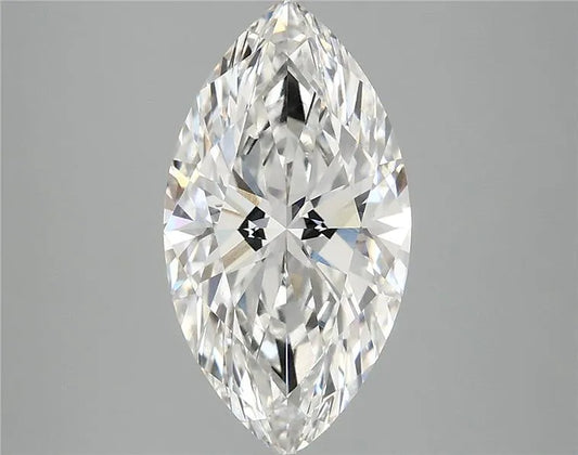 3.11ct Marquise Lab Grown Diamond (Colour F, Clarity VVS2, IGI Certified)
