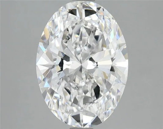 3.11ct Oval Lab Grown Diamond (Colour D, Clarity VS2, IGI Certified)