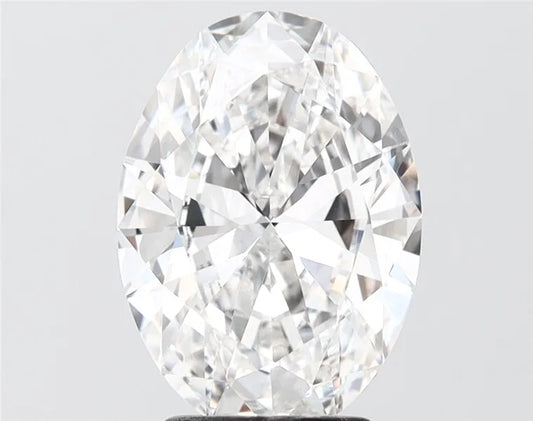 3.11ct Oval Lab Grown Diamond (Colour E, Clarity VS1, IGI Certified)