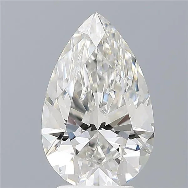3.15ct Pear Lab Grown Diamond (Colour F, Clarity VVS2, IGI Certified)