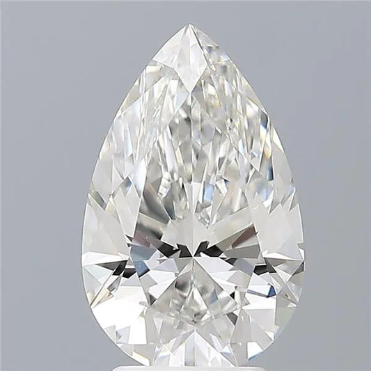 3.15ct Pear Lab Grown Diamond (Colour F, Clarity VVS2, IGI Certified)
