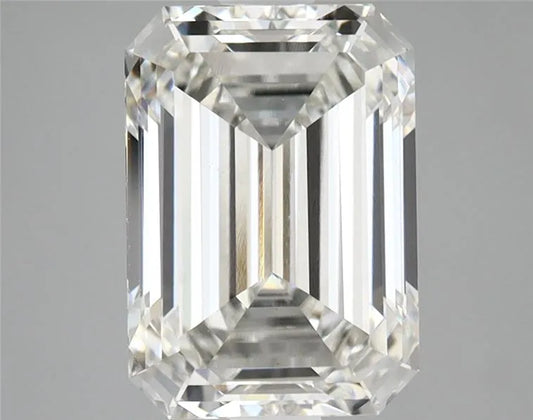 3.17ct Emerald Lab Grown Diamond (Colour F, Clarity VS1, IGI Certified)