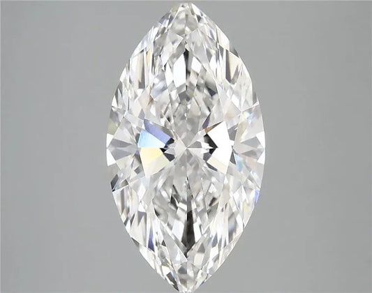 3.18ct Marquise Lab Grown Diamond (Colour F, Clarity VVS2, IGI Certified)
