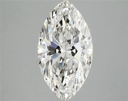 3.20ct Marquise Lab Grown Diamond (Colour G, Clarity VVS2, IGI Certified)
