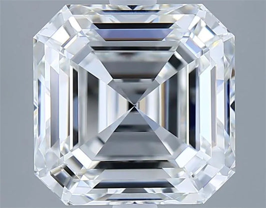 3.30ct Asscher Lab Grown Diamond (Colour E, Clarity VVS2, IGI Certified)