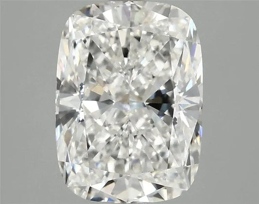 3.43ct Cushion modified Lab Grown Diamond (Colour F, Clarity VVS2, IGI Certified)