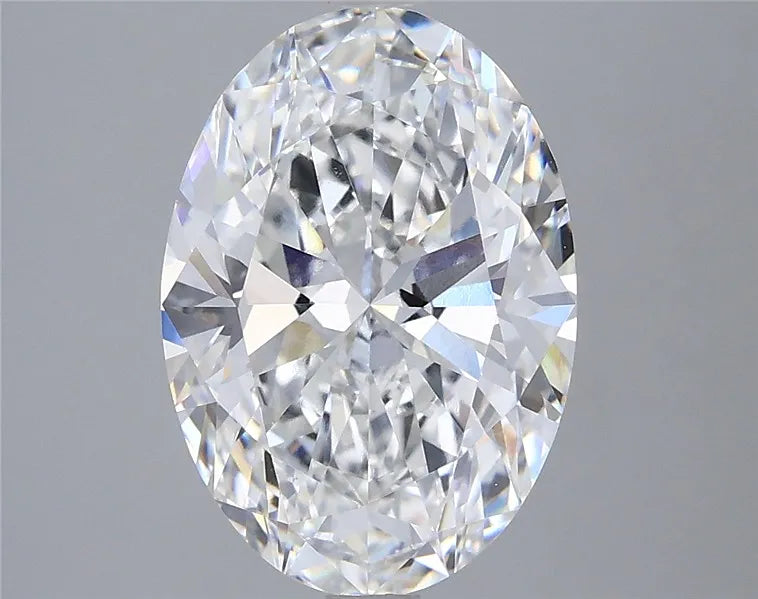 3.44ct Oval Lab Grown Diamond (Colour E, Clarity VVS2, IGI Certified)