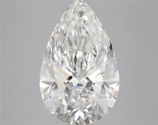 3.51ct Pear Lab Grown Diamond (Colour D, Clarity VS1, GIA Certified)