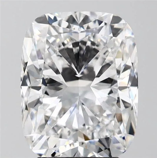 3.56ct Cushion modified Lab Grown Diamond (Colour E, Clarity VVS2, IGI Certified)