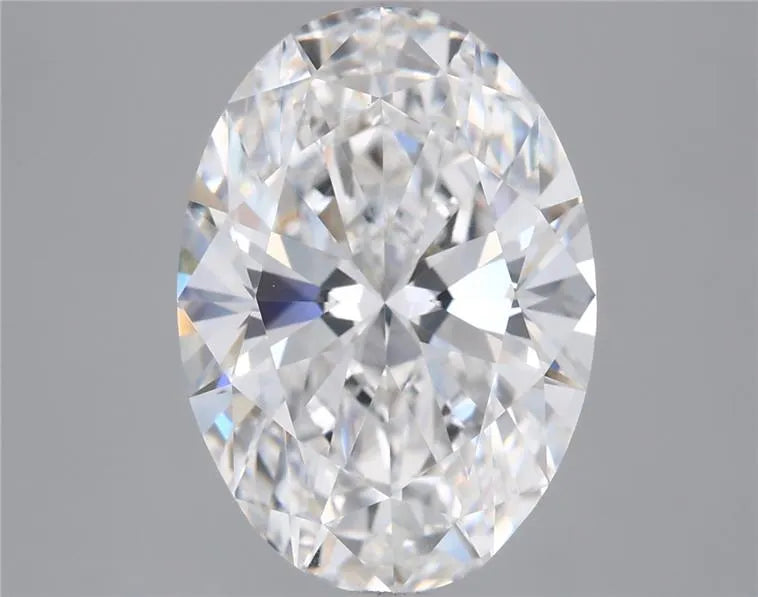 3.56ct Oval Lab Grown Diamond (Colour E, Clarity VVS2, IGI Certified)
