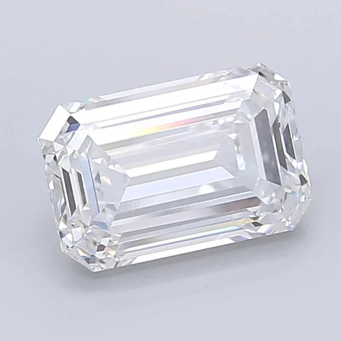 3.61ct Emerald Lab Grown Diamond (Colour D, Clarity VVS1, IGI Certified)