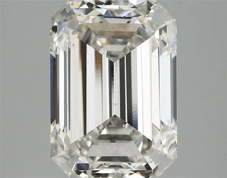 3.78ct Emerald Lab Grown Diamond (Colour G, Clarity VS2, IGI Certified)