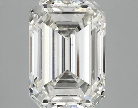 3.89ct Emerald Lab Grown Diamond (Colour H, Clarity VS2, IGI Certified)
