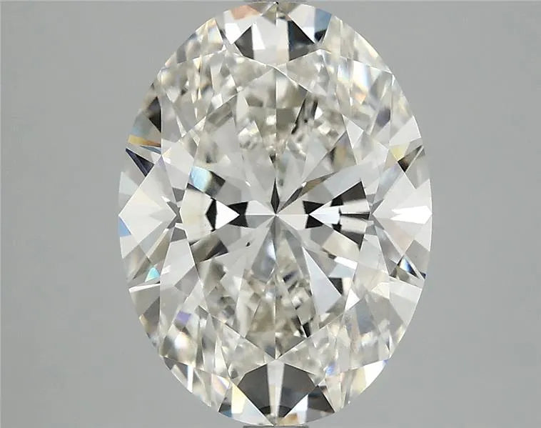 3.91ct Oval Lab Grown Diamond (Colour H, Clarity VS1, IGI Certified)