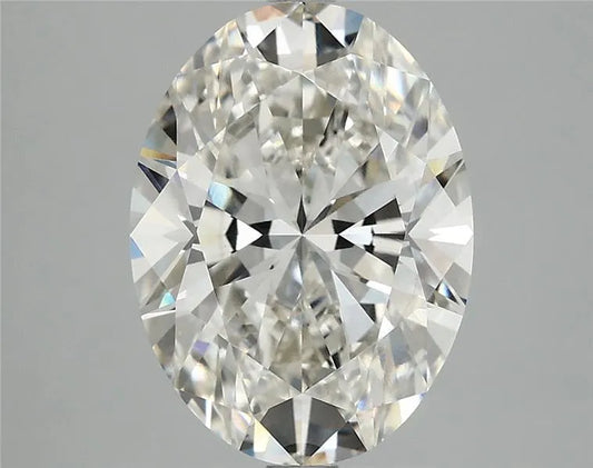 3.91ct Oval Lab Grown Diamond (Colour H, Clarity VS1, IGI Certified)