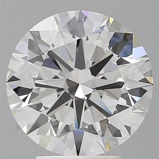 3.91ct Round Lab Grown Diamond (Colour E, Clarity VVS1, Cut EX, IGI Certified)