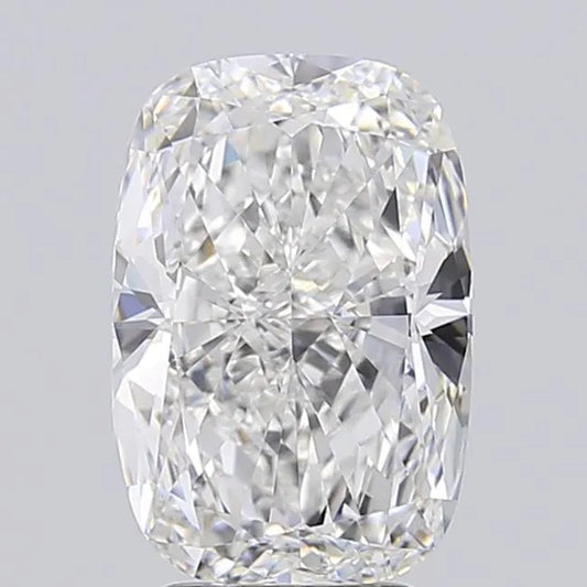 4.00ct Cushion modified Lab Grown Diamond (Colour E, Clarity VVS2, IGI Certified)