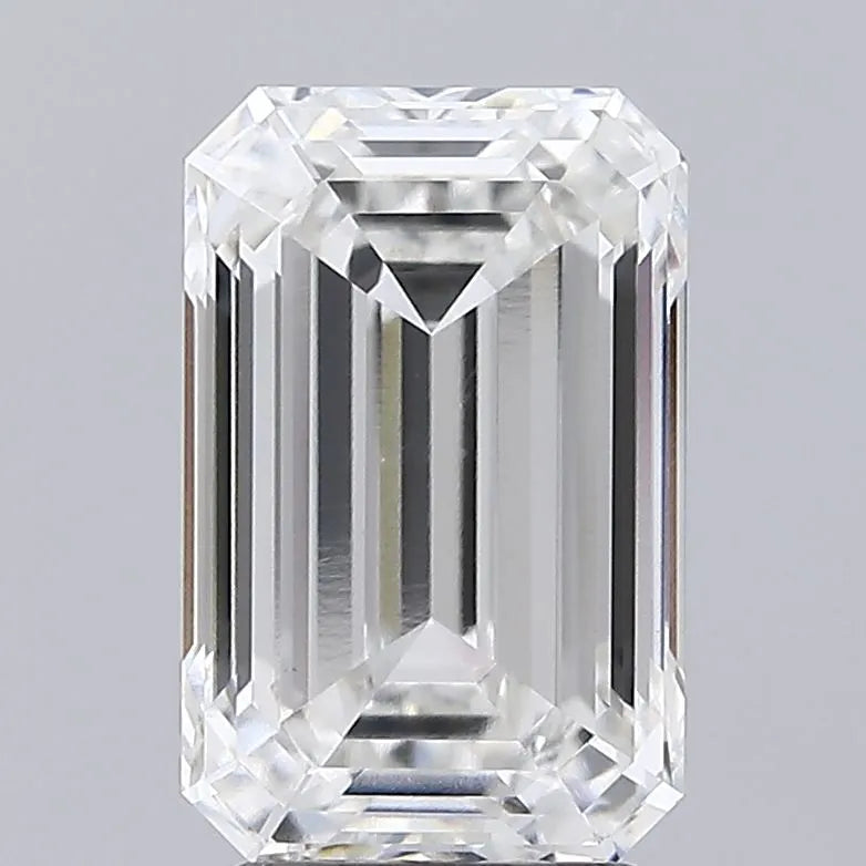 4.00ct Emerald Lab Grown Diamond (Colour E, Clarity VVS2, IGI Certified)