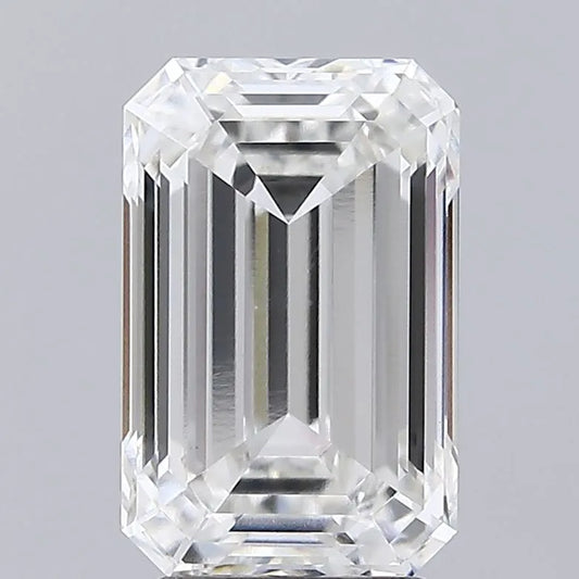 4.00ct Emerald Lab Grown Diamond (Colour E, Clarity VVS2, IGI Certified)