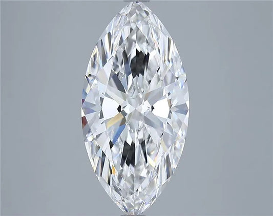 4.00ct Marquise Lab Grown Diamond (Colour D, Clarity VVS2, IGI Certified)