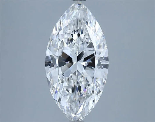 4.00ct Marquise Lab Grown Diamond (Colour D, Clarity VVS2, IGI Certified)