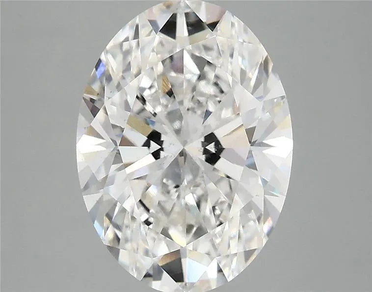 4.00ct Oval Lab Grown Diamond (Colour E, Clarity VS2, IGI Certified)