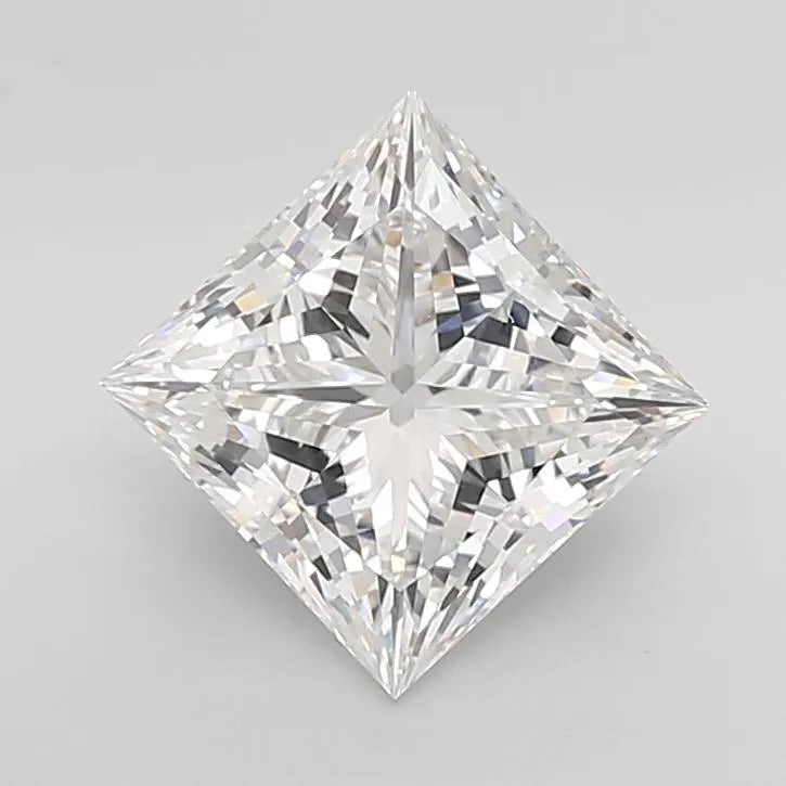 4.00ct Princess Lab Grown Diamond (Colour E, Clarity VVS1, IGI Certified)